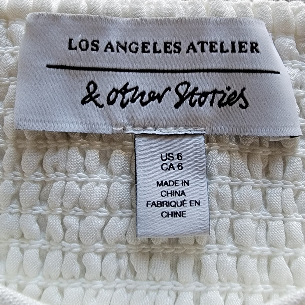 & Other Stories White Blouse - Picture 13 of 15